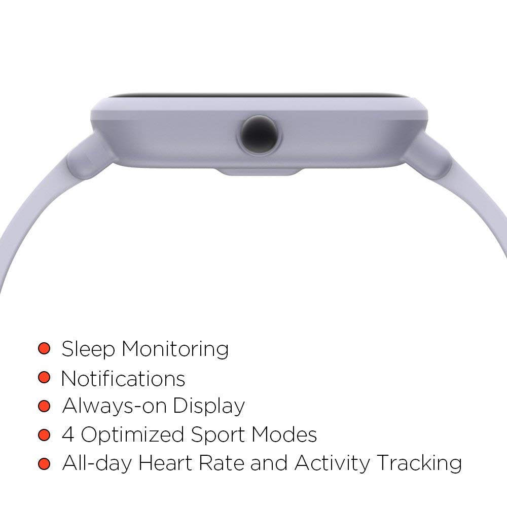 amazfit bip battery life with gps on