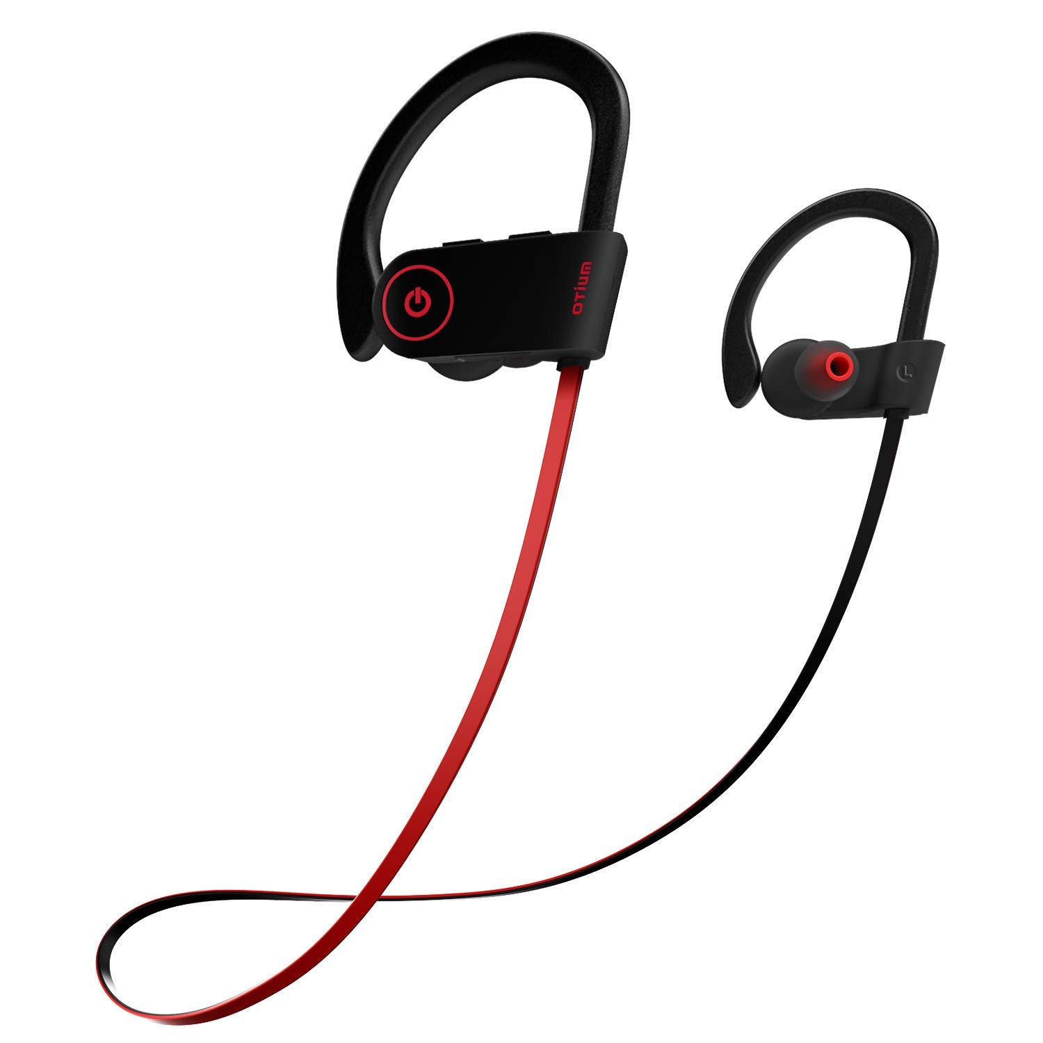 Bluetooth Headphones, Otium Best Wireless Sports Earphones w/Mic IPX7 Waterproof HD Stereo