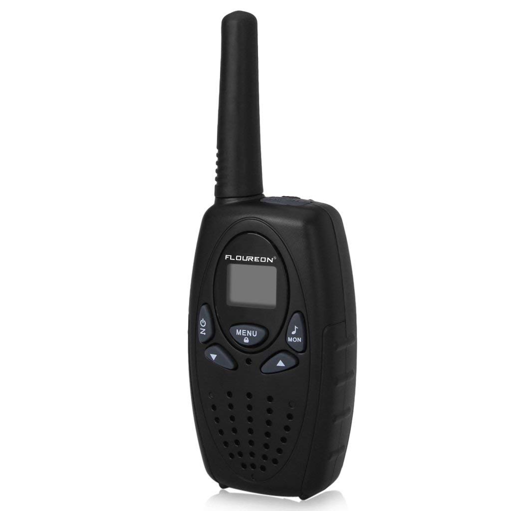 FLOUREON 4 Packs Walkie Talkies Two Way Radios 22 Channel 3000M (MAX 5000M Open Field) UHF Long