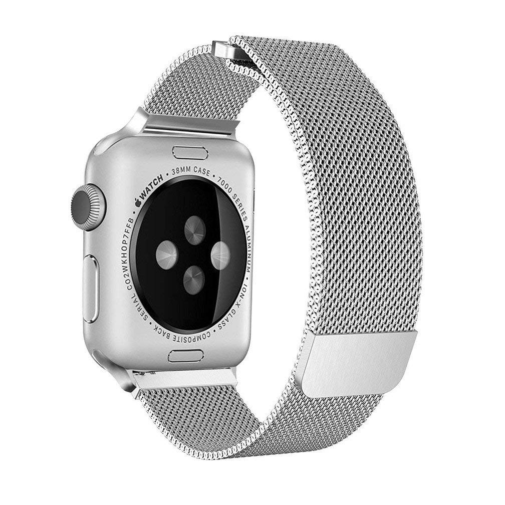 apple watch space gray milanese loop