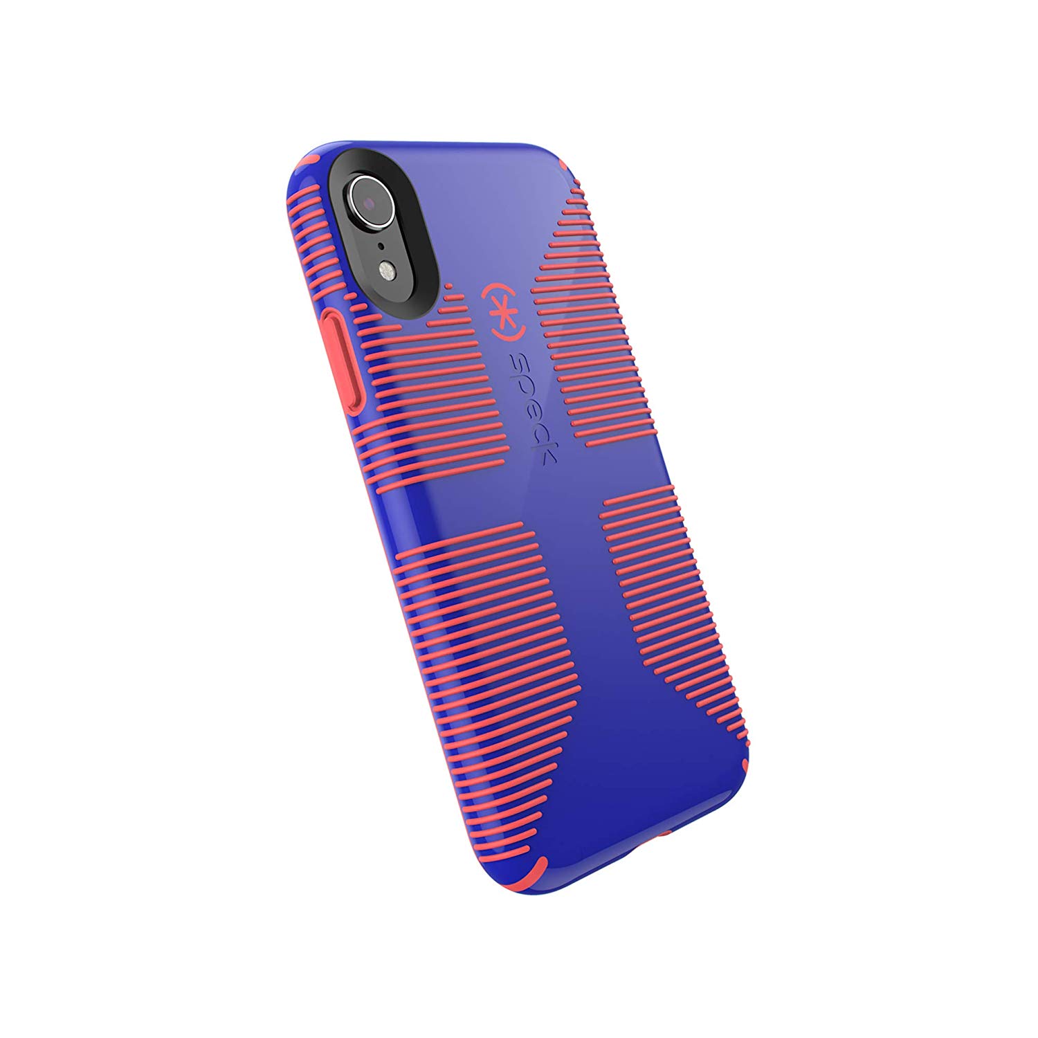 Speck Products CandyShell Grip iPhone XR Case, Ultraviolet Purple/Ruby