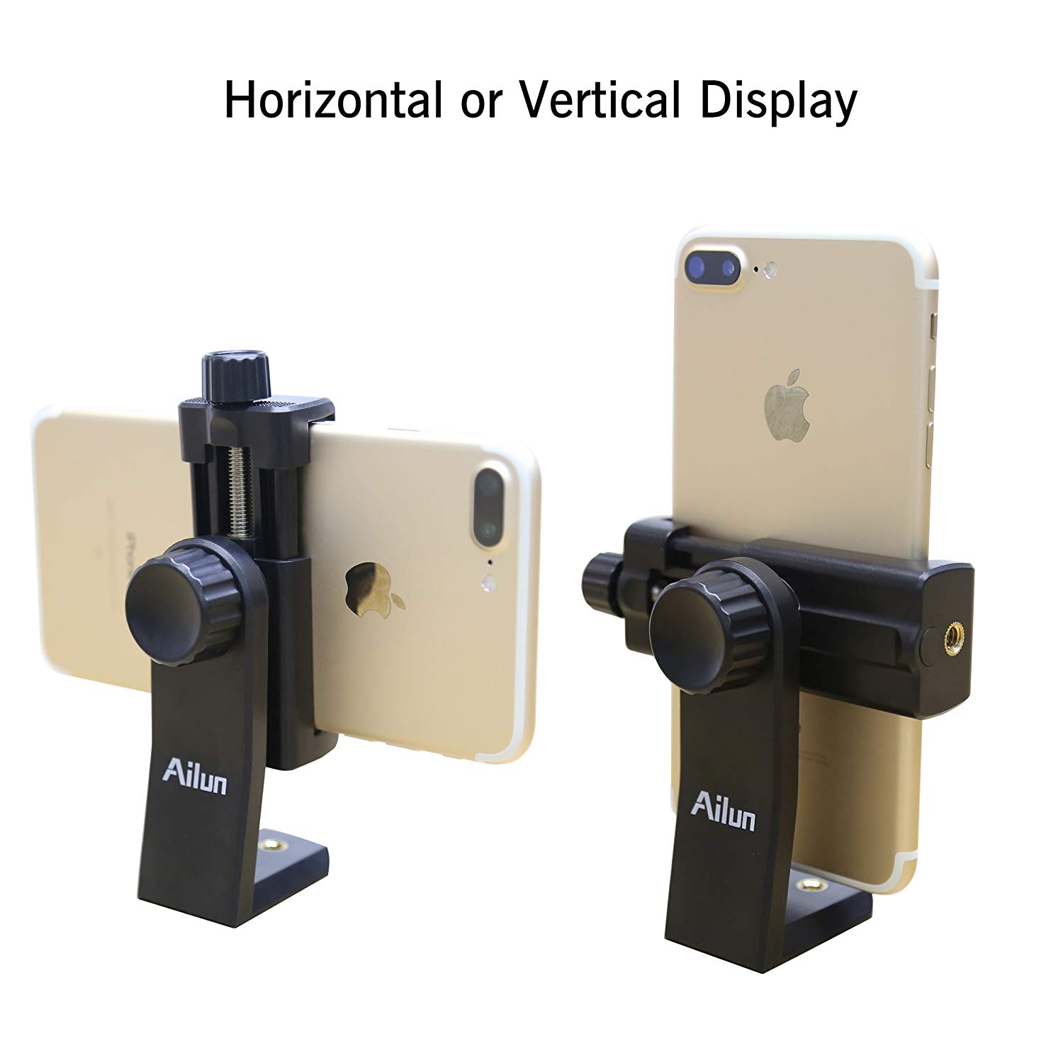 Ailun Phone Tripod Holder Head Mount Adapter,Rotatable Digtal Camera