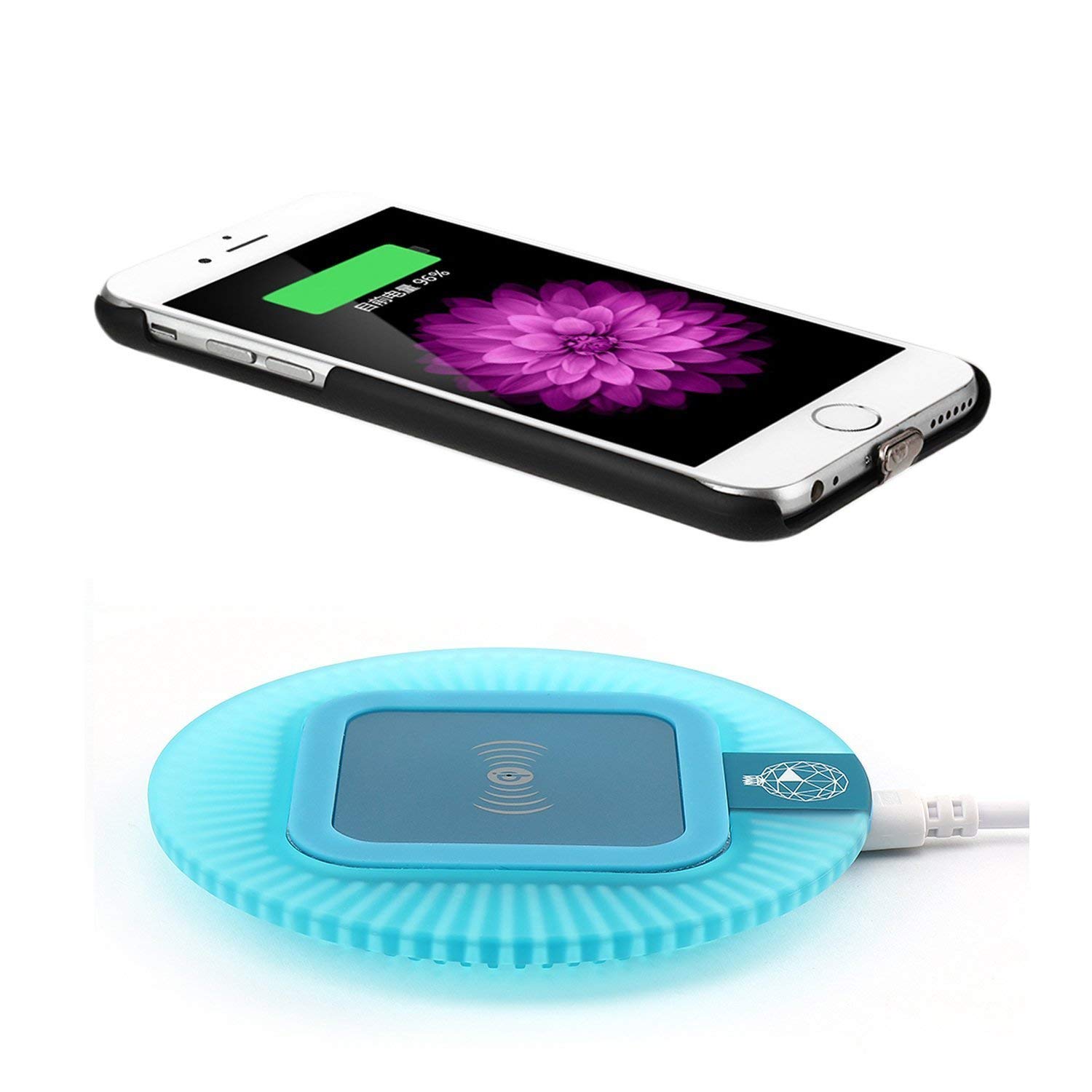 Antye Qi Wireless Charger for iPhone 6 / iPhone 6S, Including Wireless