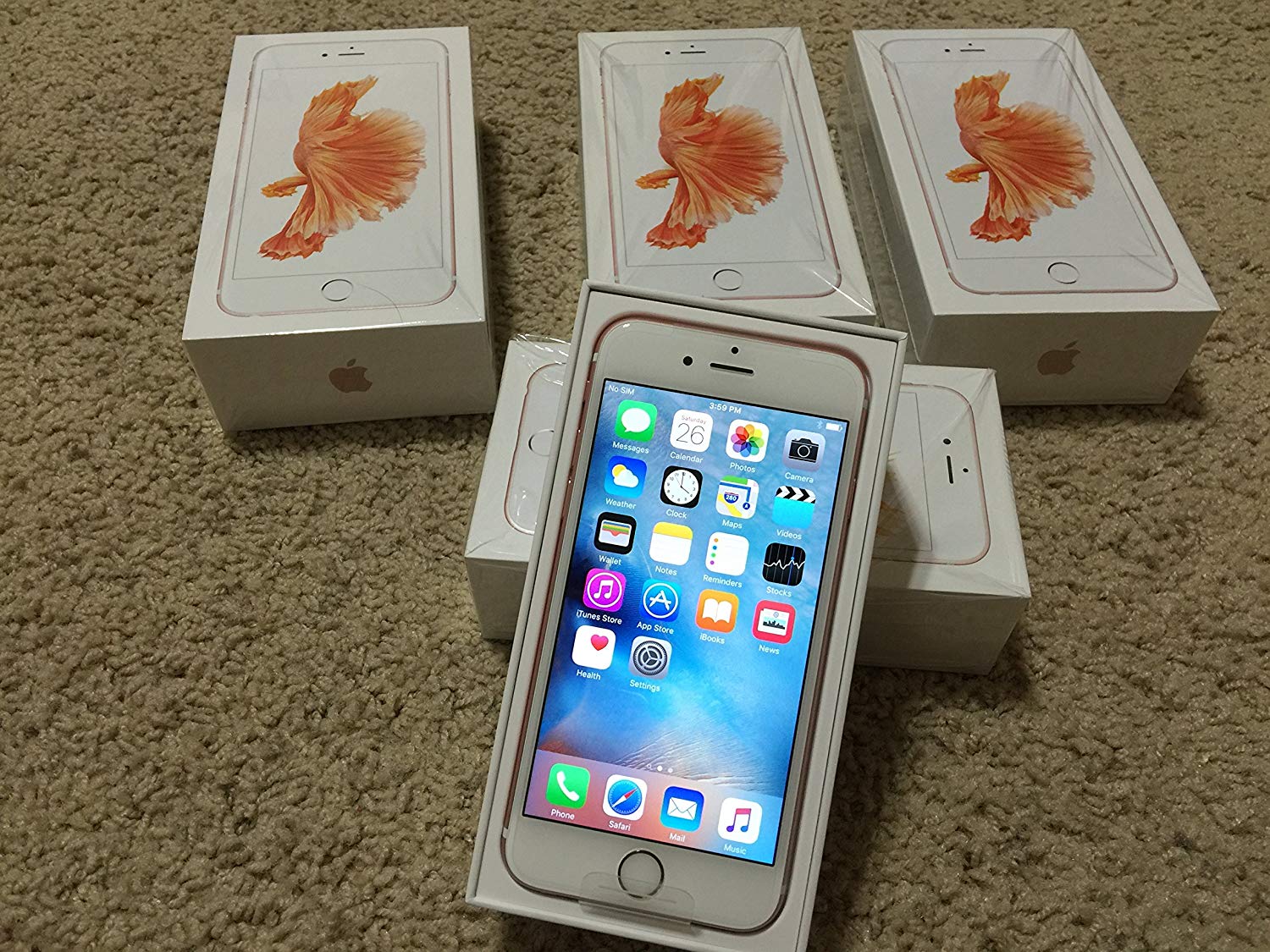 Apple iPhone 6S Plus (Unlocked) SHIPS 9/25 WORLDWIDE (Rose Gold (64GB