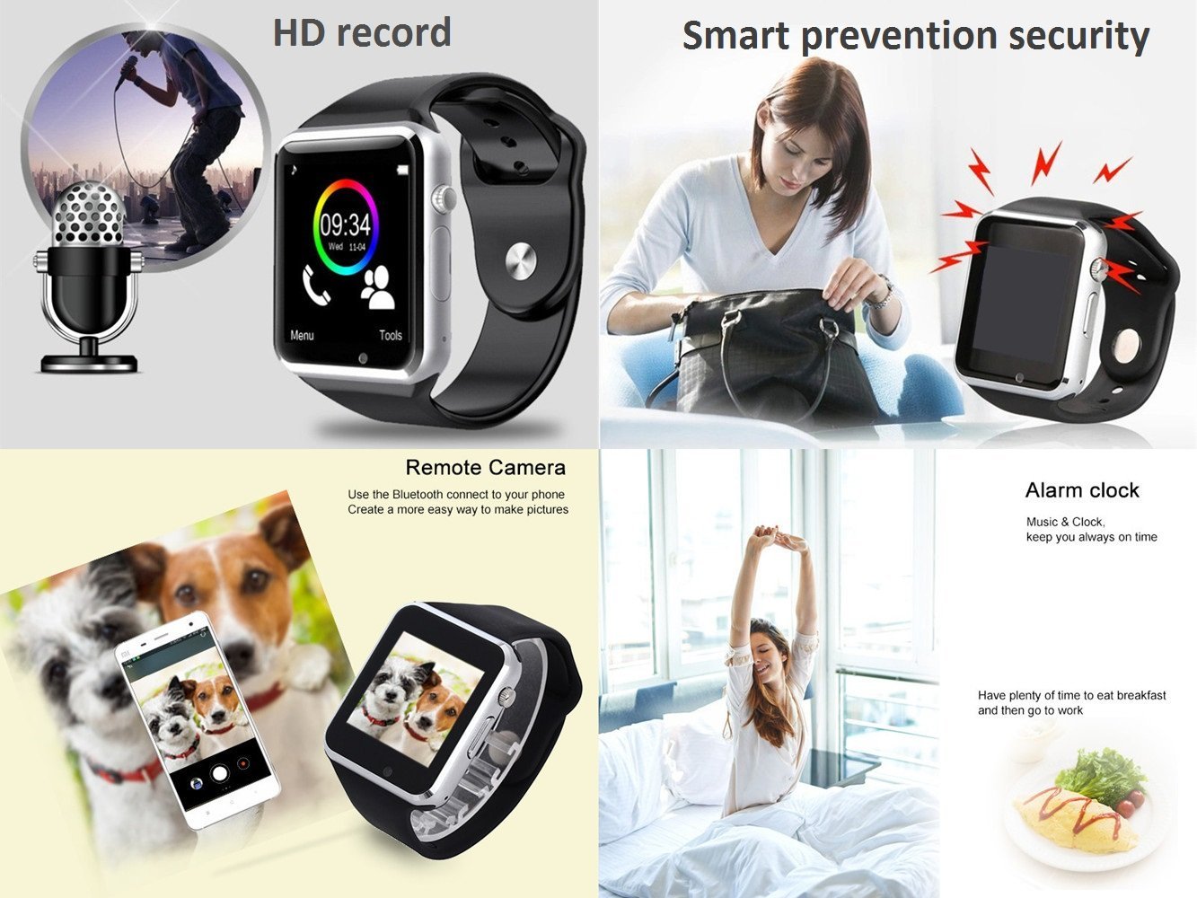 aeifond bluetooth smartwatch
