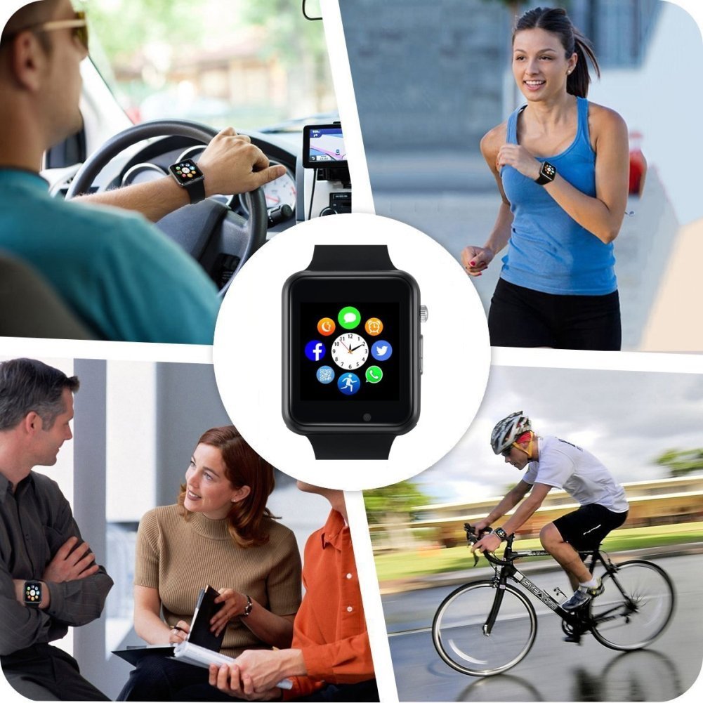 wjpilis touch screen smart wrist watch