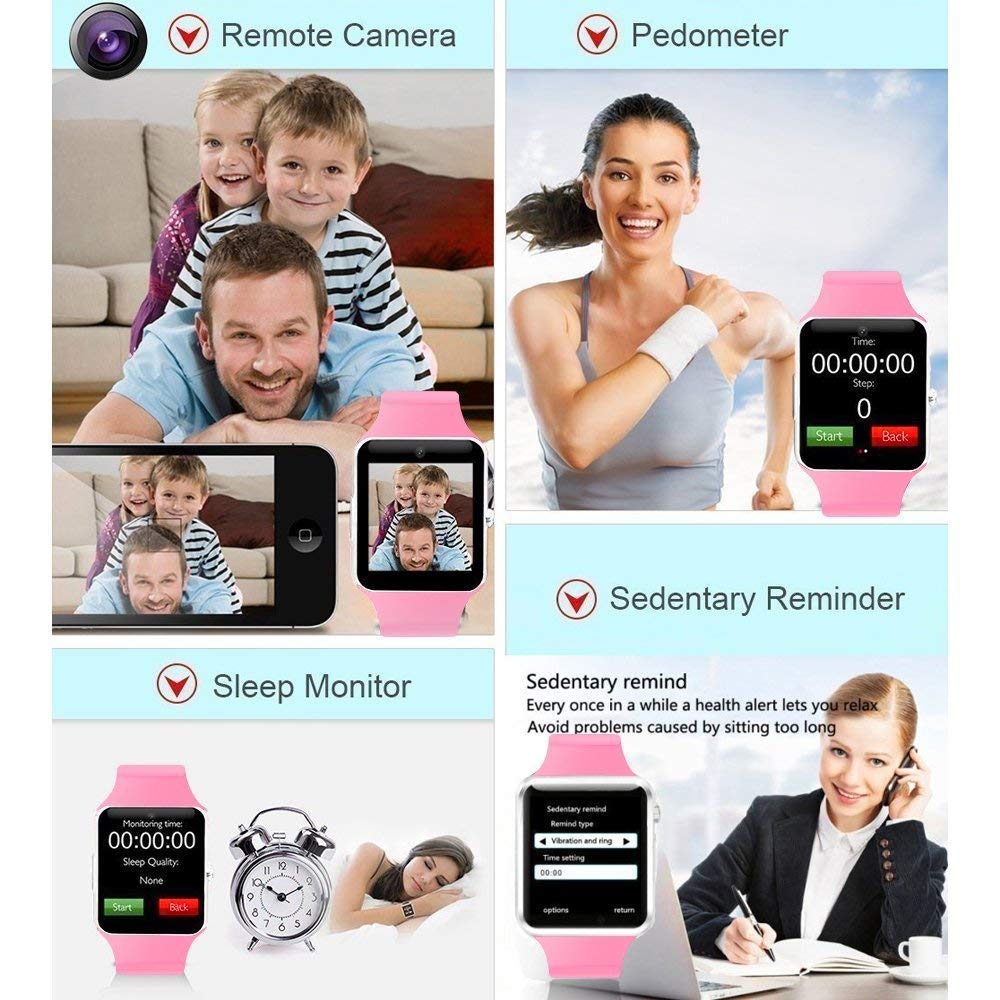 wjpilis touch screen smartwatch