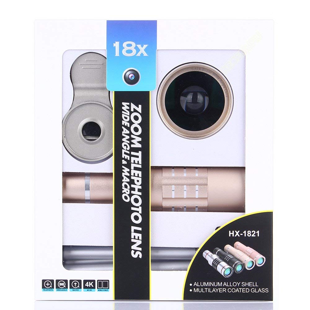 Camera Lens,BECEMURU 22X Telephoto Zoom Camera Lens Kit Double