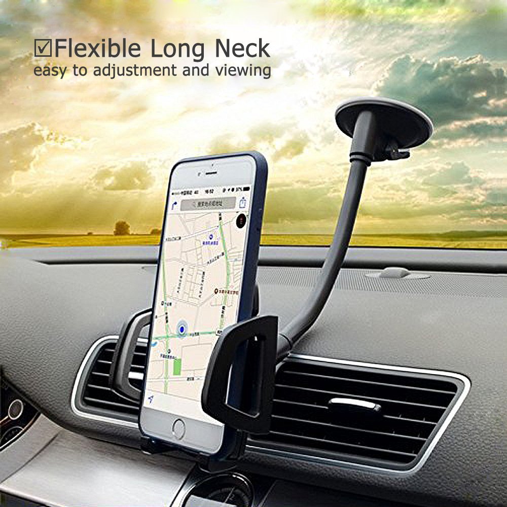 Car Phone Mount, Vansky 3in1 Universal Phone Holder Cell Phone Car