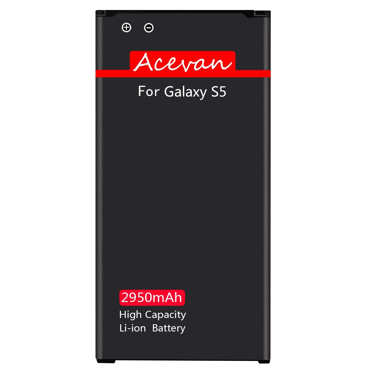 Galaxy S5 Battery Acevan 2950mAh Li-ion Replacement Battery for Samsung