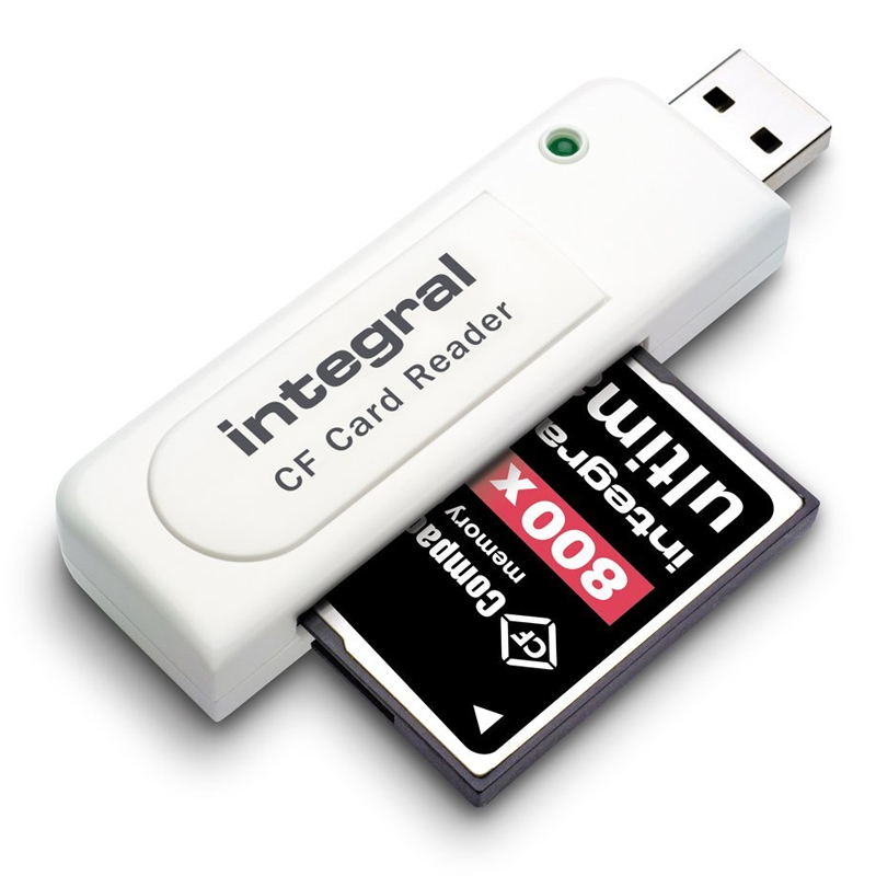 Integral Single Slot USB Compact Flash Card Reader - BIG nano - Best Shopping Destination For ...
