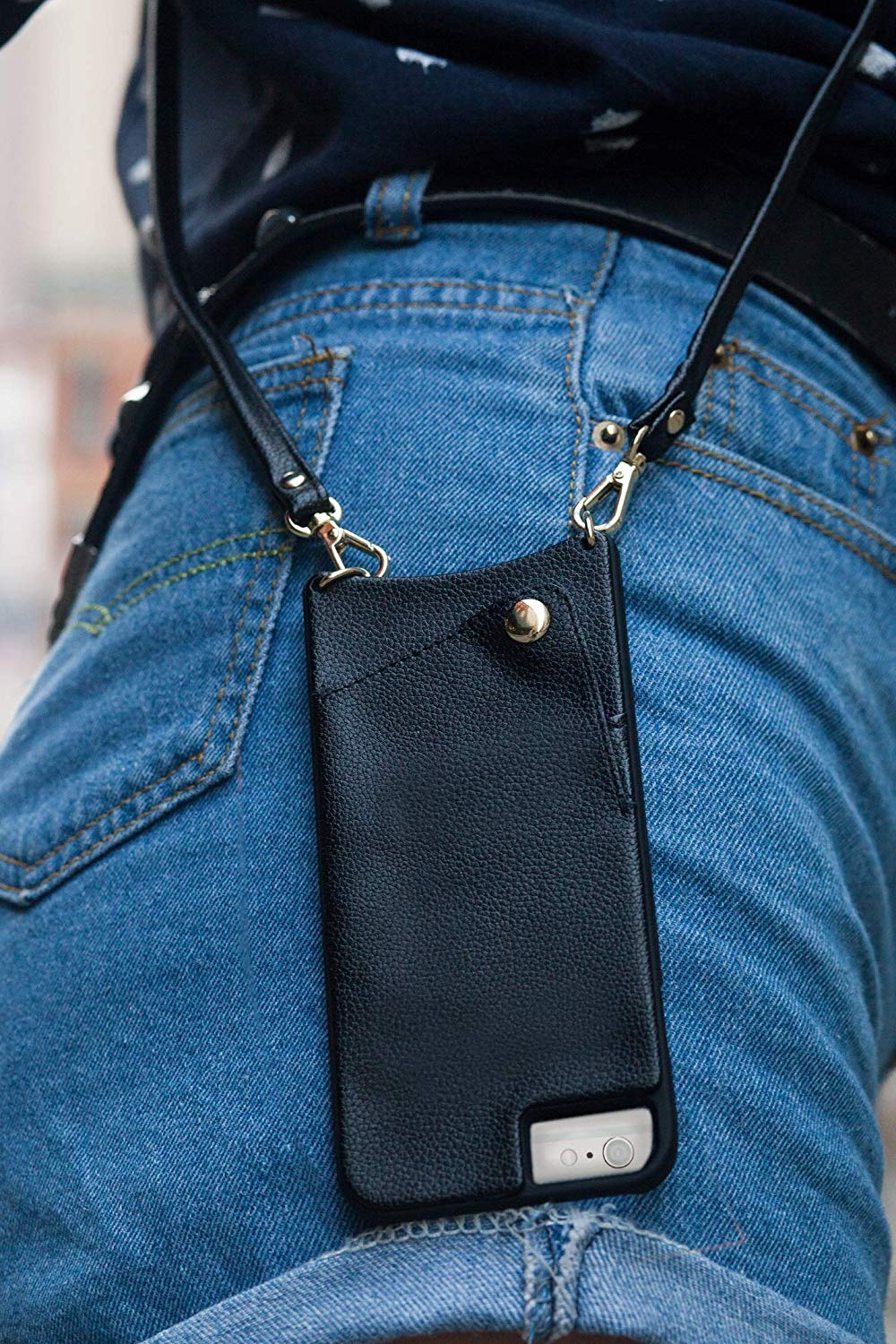 iPhone Case with Strap for iPhone 6/7/8 - Crossbody Phone Case Wallet