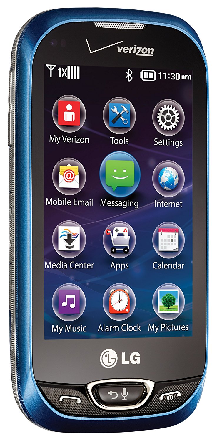 LG Extravert 2, Blue (Verizon Wireless) BIG nano Best Shopping
