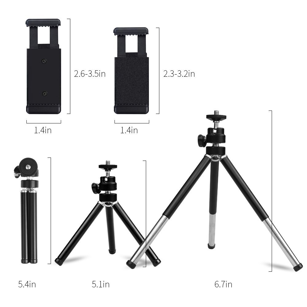 Lightweight Mini cam Tripod for Logitech cam C920 C922 Small