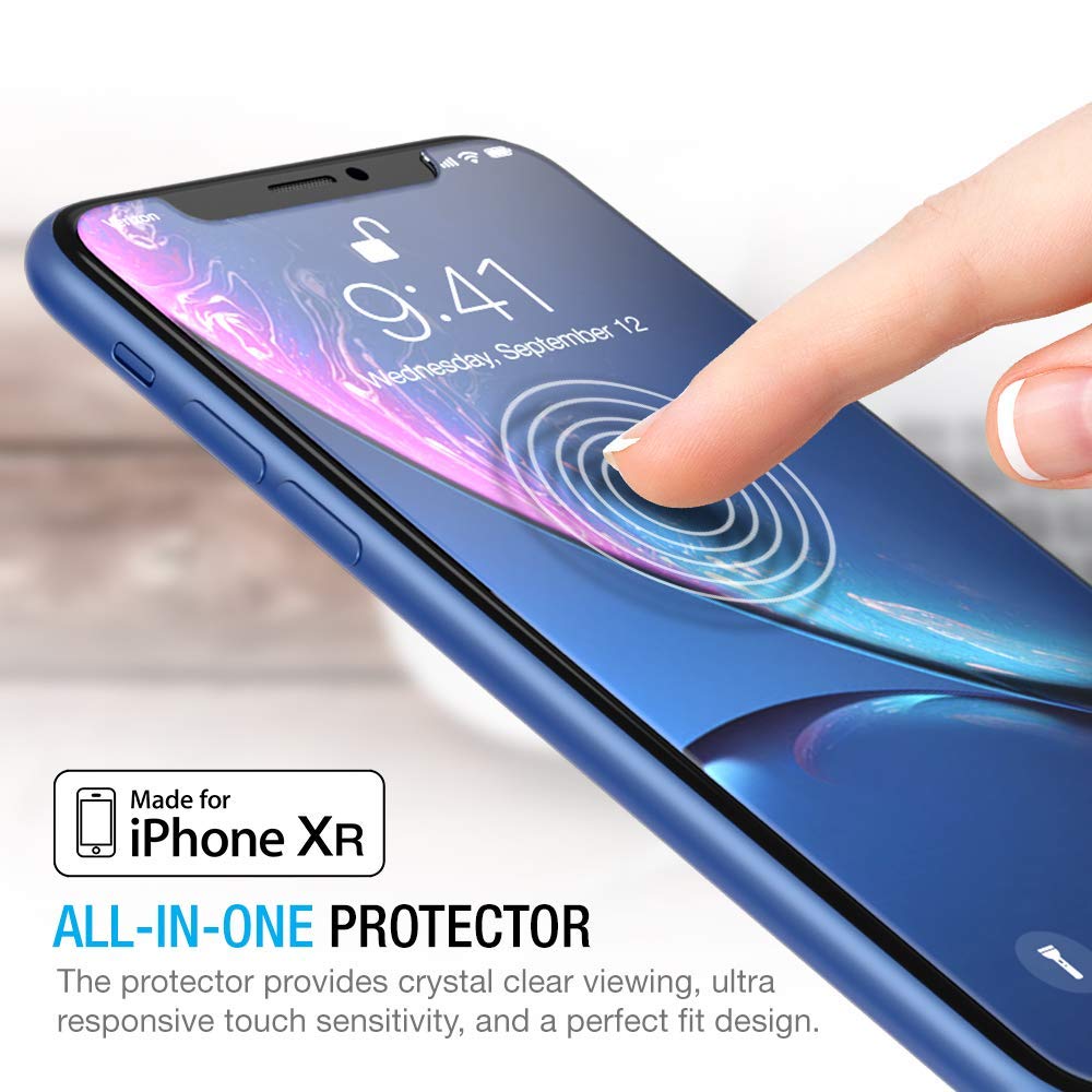 Maxboost Screen Protector Apple iPhone XR (6.1 inch) (Clear, 3 Packs) 0