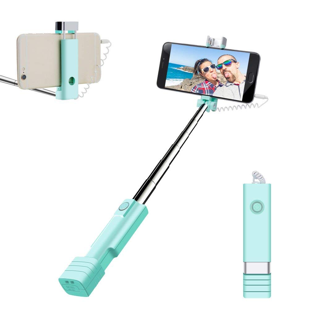 Mini Selfie Stick, atongm Cell Phone Selfie Sticks Extendable Mini All