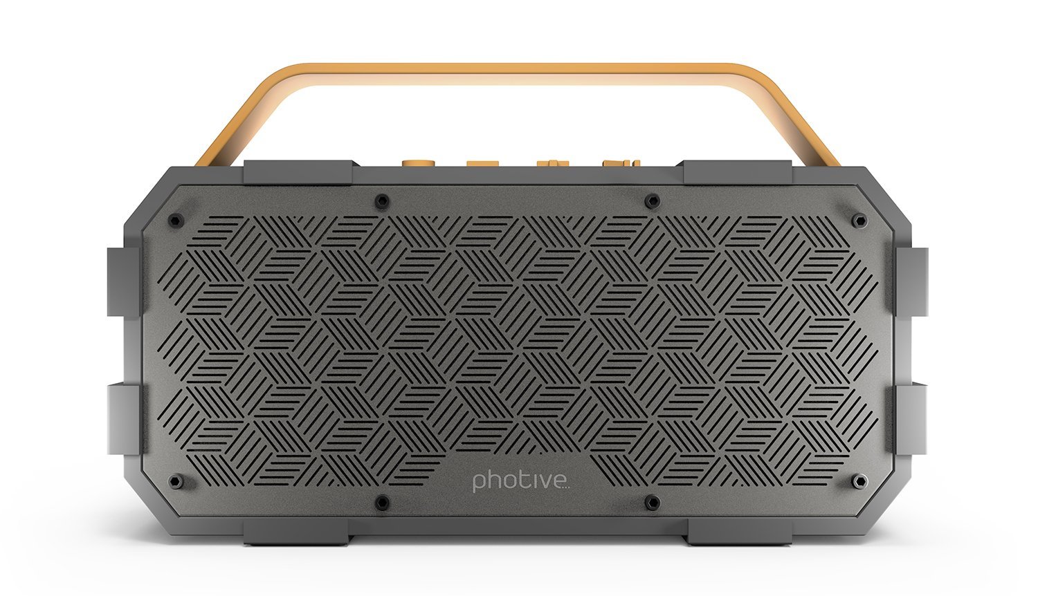 Photive M90 Portable Waterproof Bluetooth Speaker with Built in