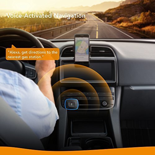 Roav Viva by Anker, Alexa-Enabled 2-Port USB Car Charger in-Car