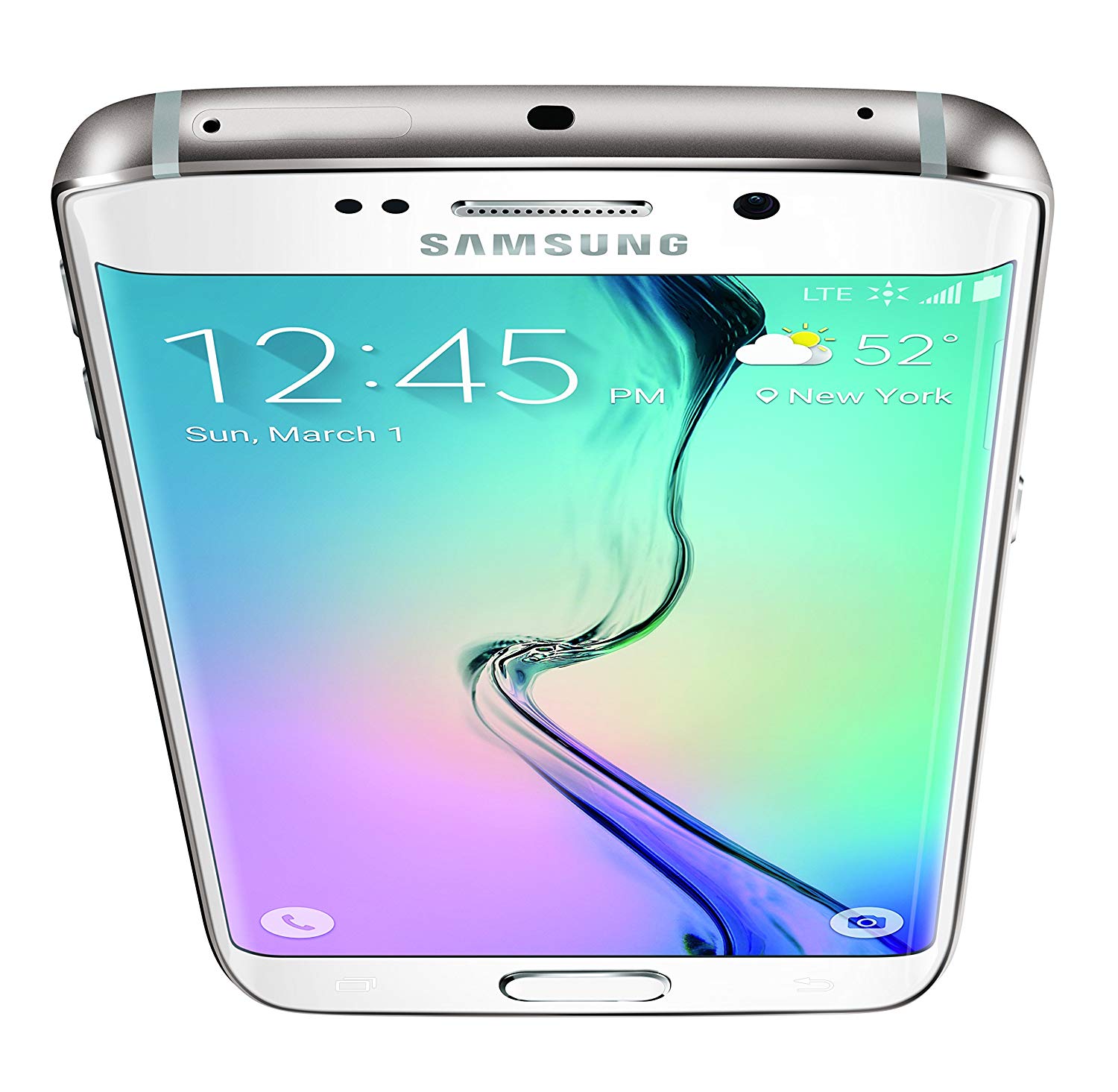 Samsung Galaxy S6 Edge, White Pearl 64GB (Sprint) - BIG nano - Best