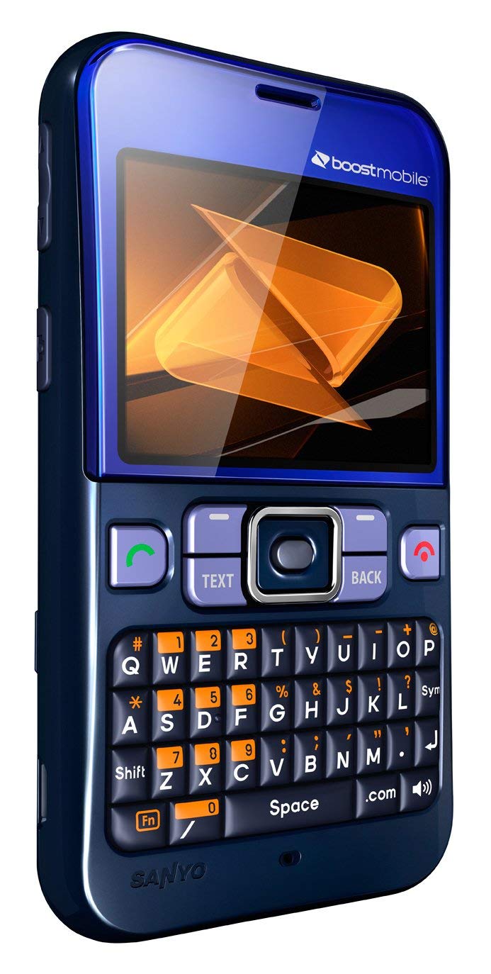 Sanyo Juno Prepaid Phone, Blue (Boost Mobile) - BIG nano - Best