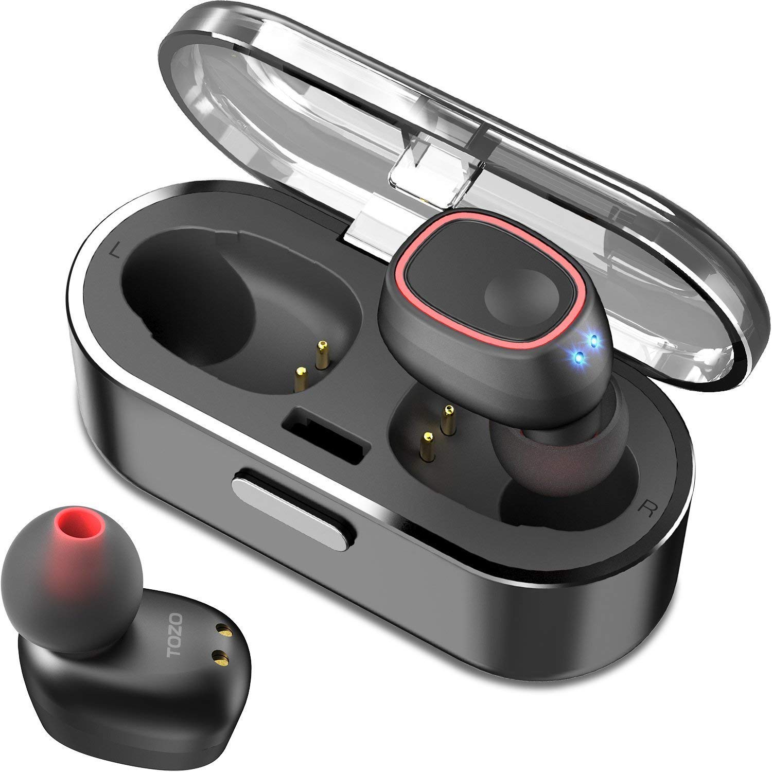 TOZO T8 True Wireless Stereo Headphones TWS Bluetooth in