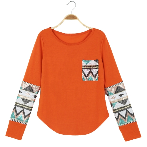 t shirt a sequin femme
