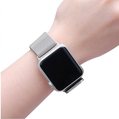 silver iwatch series 4