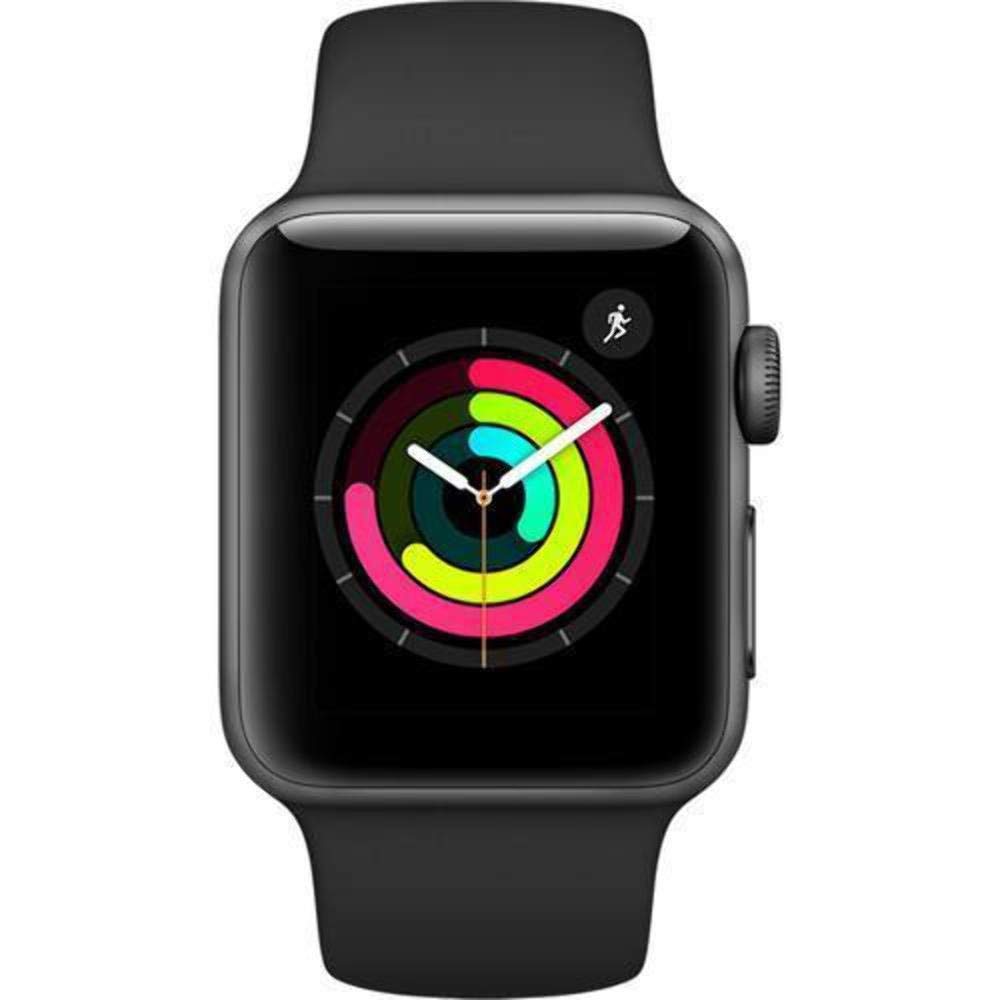 Apple Watch Series 3 - GPS - Space Gray Aluminum Case with Black Sport