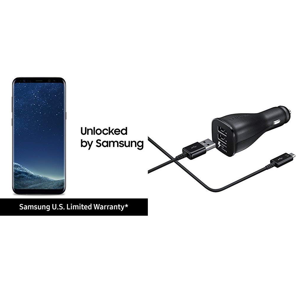 Samsung Galaxy S8+ and Fast Charge Dual-Port Car Charger - BIG nano - Best Shopping Destination ...