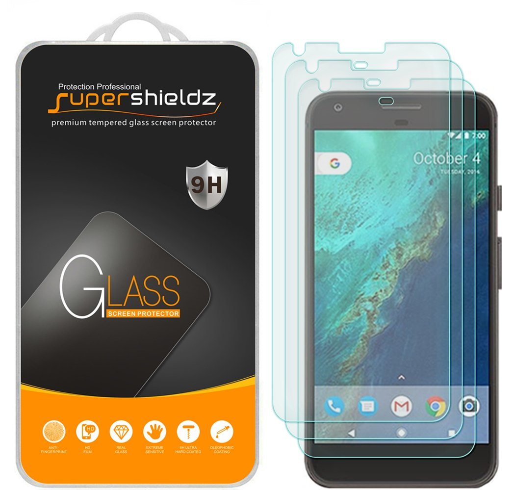 3-Pack Supershieldz for Google "Pixel XL" Tempered Glass ...