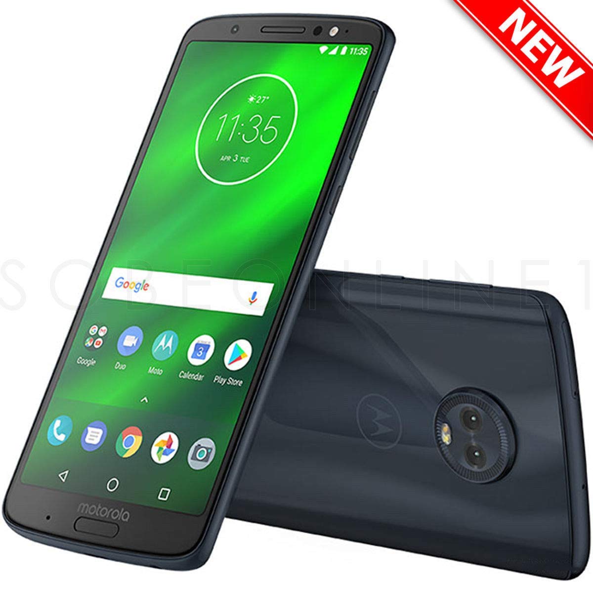 Boost Mobile MOTO G6 Play with 5.7" IPS touch screen