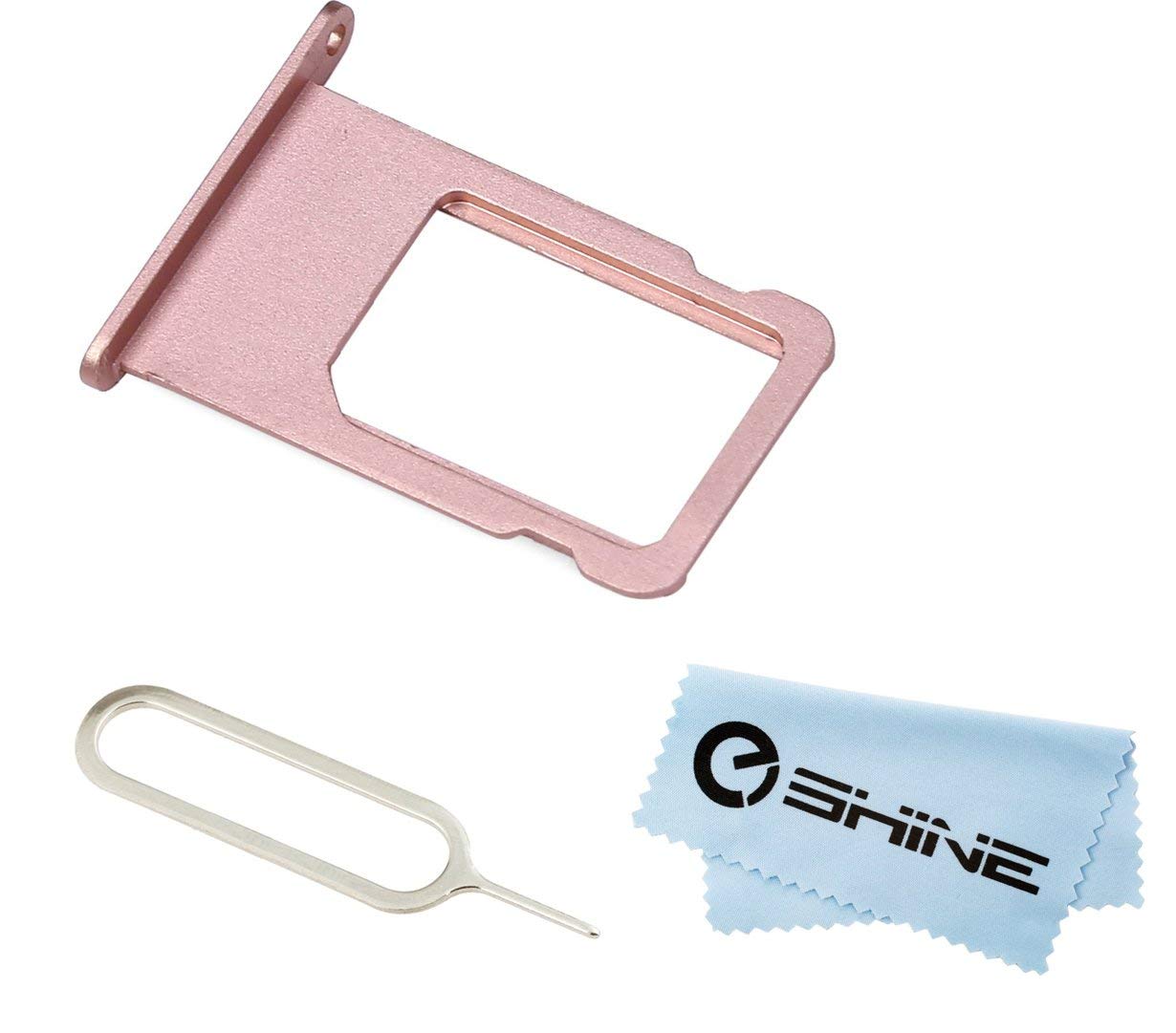 EShine® SIM Card Holder Slot Tray Replacement + Sim Card Remover Eject ...