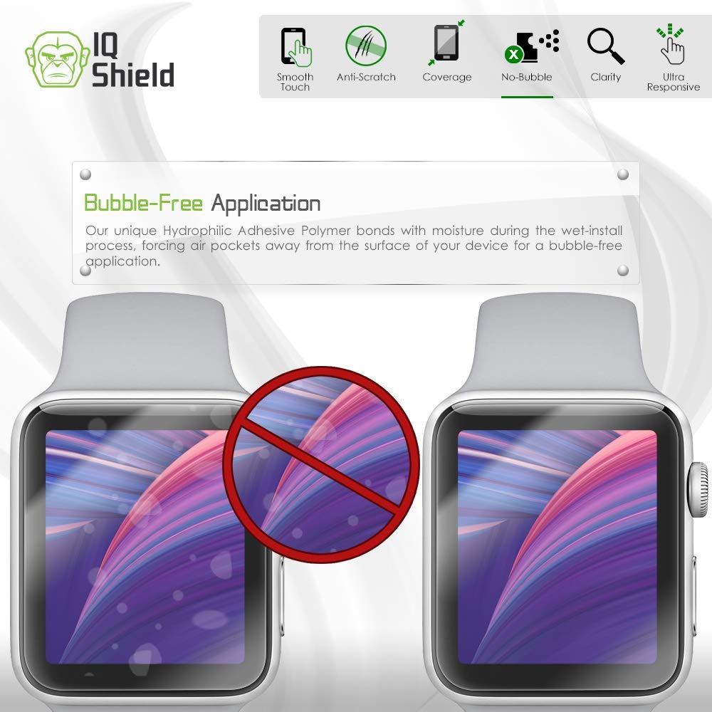how to put screen protector on apple watch series 3