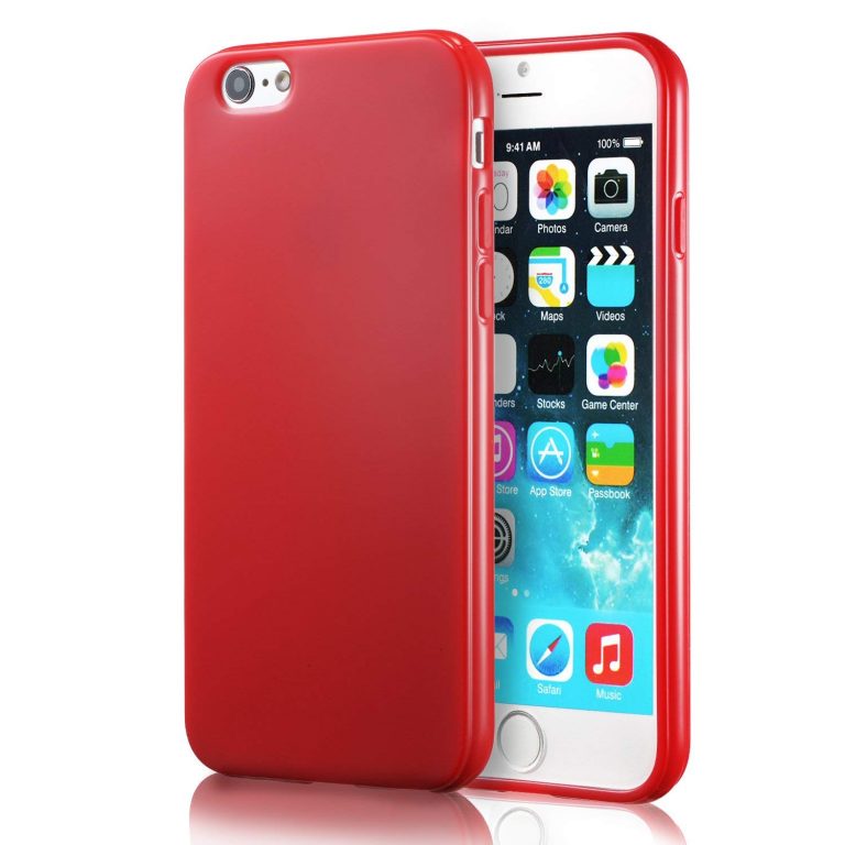 iPhone 6S White Case, technext020 Shockproof Ultra Slim Fit Silicone