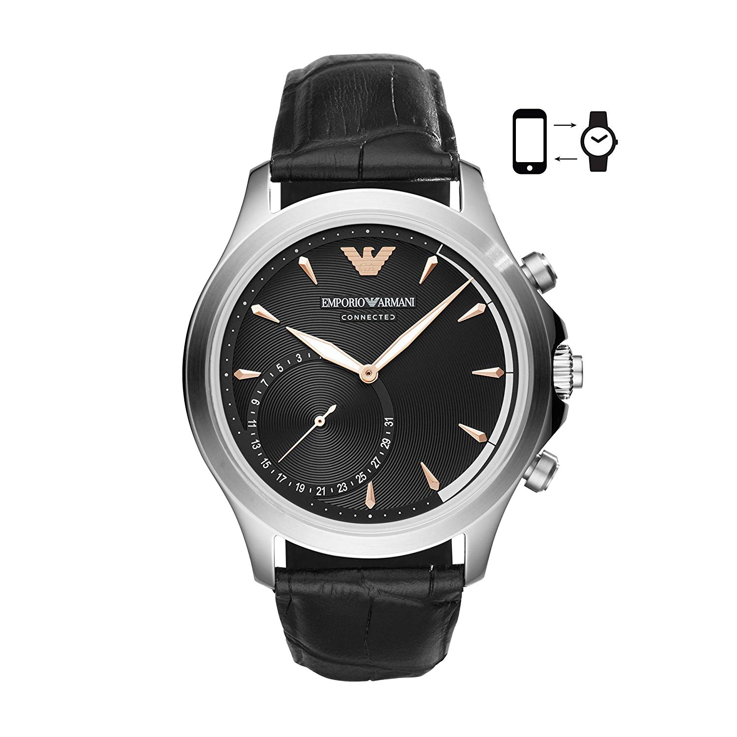 hybrid armani watch