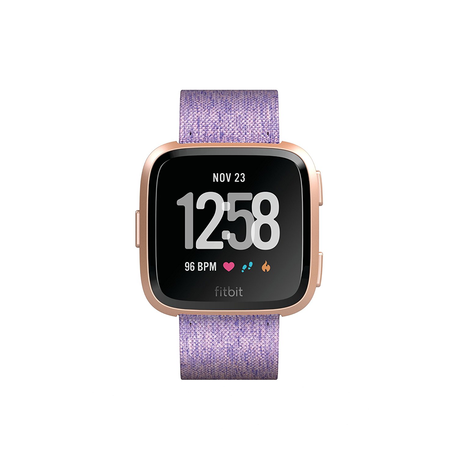 fitbit versa watch peach