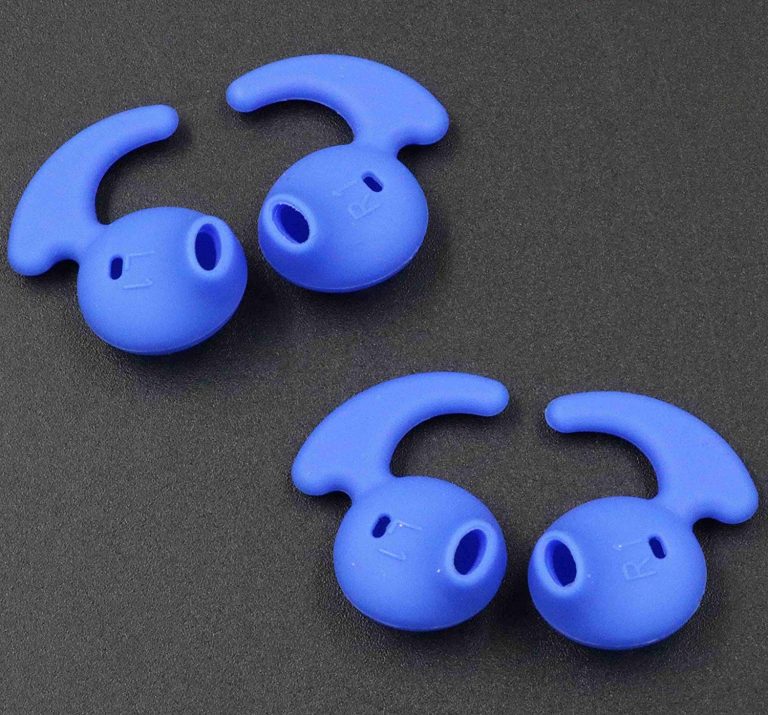 Ear Gels Tips for Galaxy, Ear Buds, ALXCD 2 Pair Soft Comfortable White