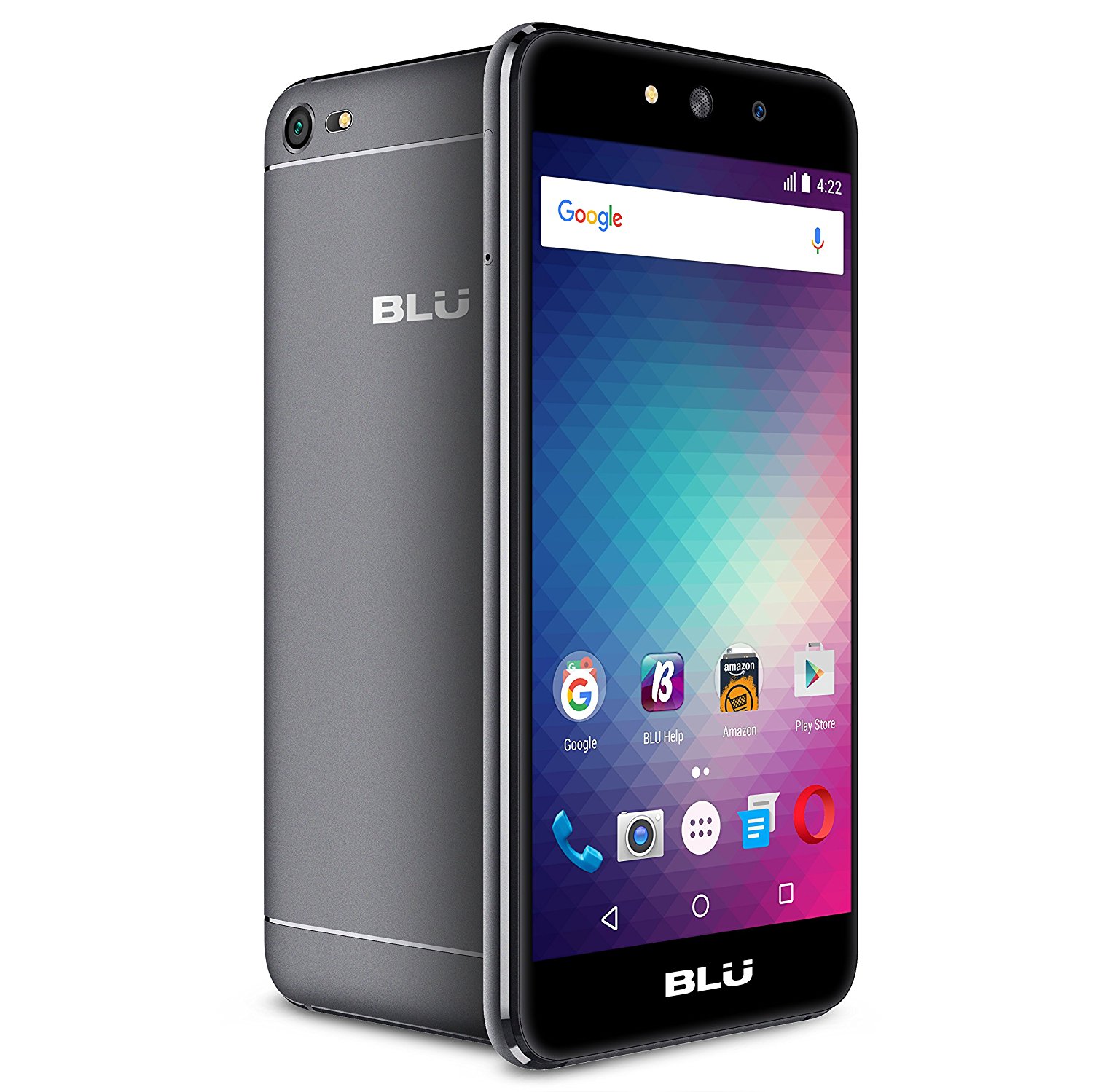 BLU Advance A4 Unlocked Dual Sim Smartphone Black BIG nano Best