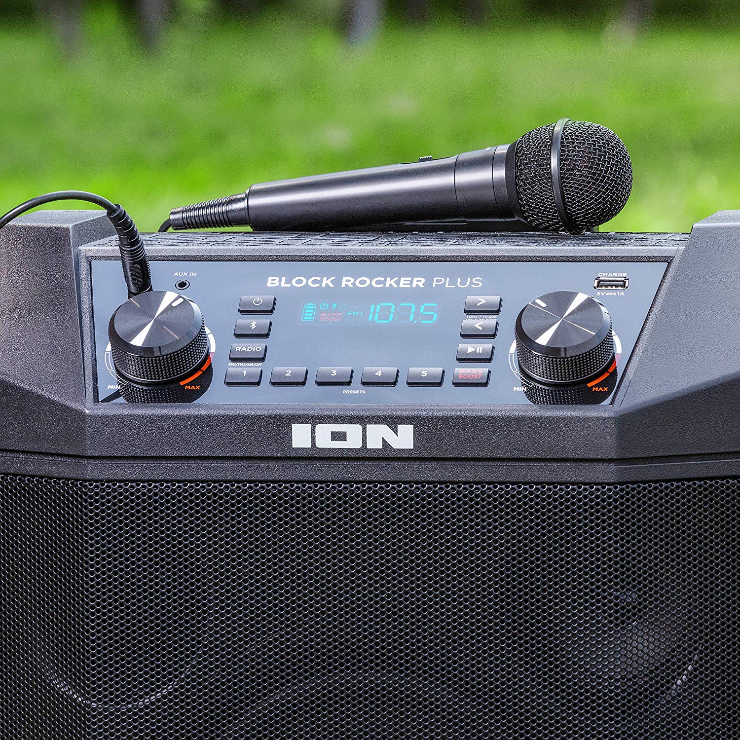 ION Audio Block Rocker Plus 100W Portable Battery Powered Speaker