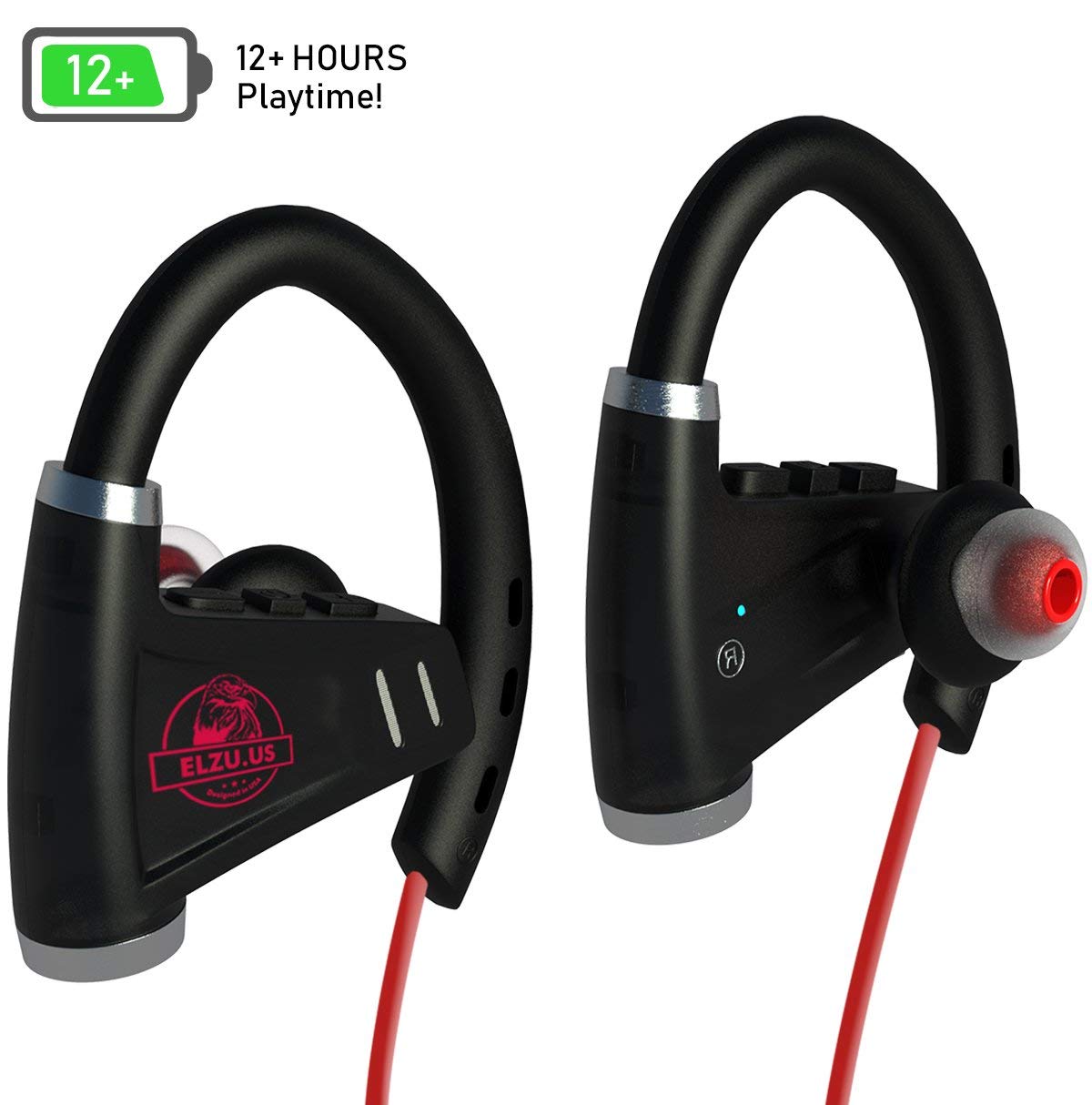 [Newest 2018] Bluetooth Headphones w/ 12+ Hours Battery ...