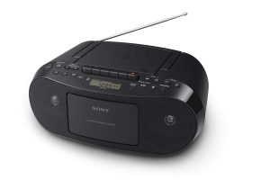 Sony CFDS50 Portable CD, Cassette & AM/FM Radio Boombox - BIG nano