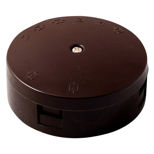 4-Terminal Junction Box, Brown, 75mm, 20 amp - BIG nano - Best Shopping
