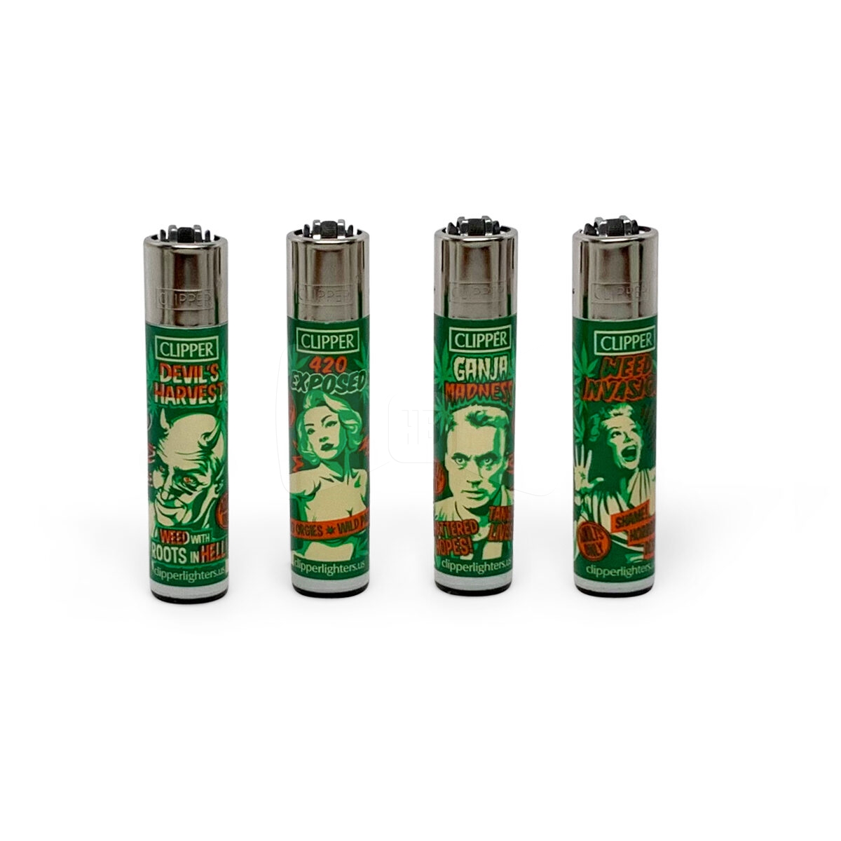 Clipper Green Madness Lighters BIG nano Best Shopping Destination