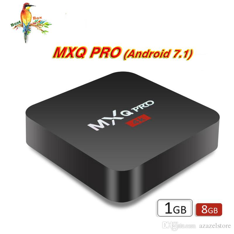 1 PCS RK3229 MXQ PRO 4K Android smart Boxes Ultimate HD Android7.1