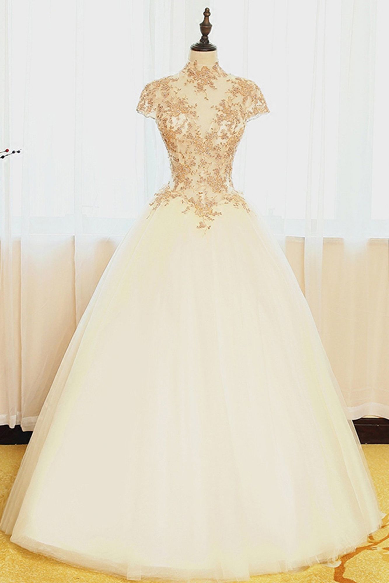 Ivory Cheap Long Sleeve Lace Wedding Dresses Plus Size - BIG nano ...